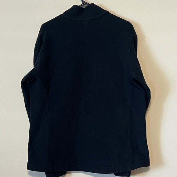 Patagonia Women’s Sz XL Full Zip Fleece Jacket Black Made in USA. - Picture 7 of 14